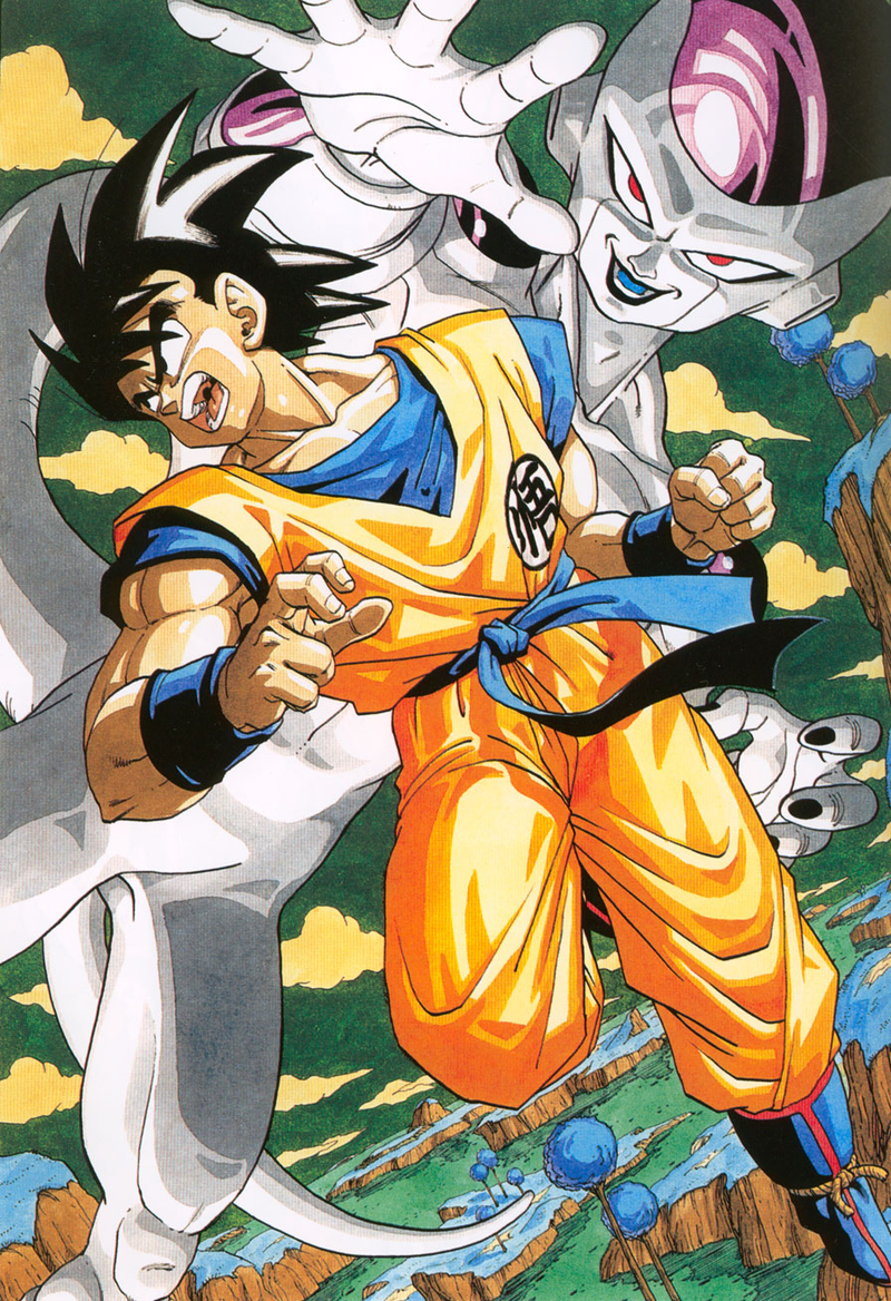 Illustration for article titled The Colorful Art of Dragon Ball